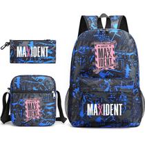 Mochila escolar Maxidents Cartoon Kids 3 unidades/conjunto Mochila escolar Maxidents Cartoon Kids 3 unidades/conjunto