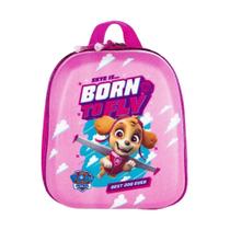 Mochila Escolar MaxToy Patrulha Canina Skye Jet Rosa