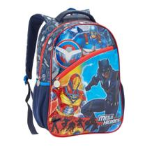 Mochila escolar mega heroes infantil menino seanite