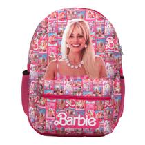 Mochila Escolar Menina Barbie Espaçosa Rosa Costas Criança Mochila Escolar Menina Barbie Espaçosa Rosa Costas Criança