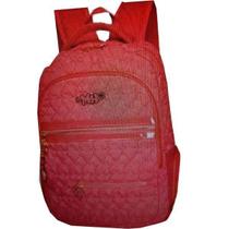 Mochila Escolar Menina Coração Escolar Juvenil Sbc Mh3171