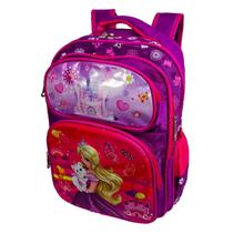 Mochila Escolar Menina Infantil Impermeável Bolsa Altura