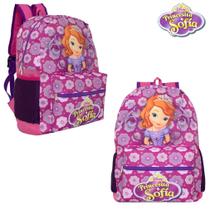Mochila Escolar Menina Princesa Sofia Aula Costas Toys 2U Mochila Escolar Menina Princesa Sofia Aula Costas Toys 2U