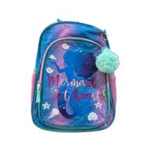 Mochila Escolar Meninas 18l Chenson Estampada Sereia Roxa Mochila Escolar Meninas 18l Chenson Estampada Sereia Roxa