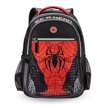 Mochila Escolar Menino Aranha Bolsa Infantil Costas Spider