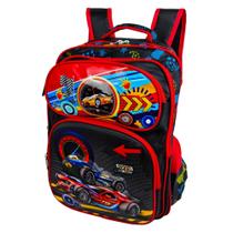 Mochila Escolar Menino Infantil Impermeável Moderna Altura 40cm Grande - HHW