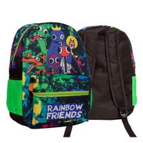 Mochila Escolar Menino Rainbow Friends Game Costas Tam G