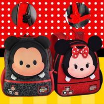 Mochila Escolar Mickey e Minnie Infantil Escola Passeio Viagem Personagem Reforçado Prático Moderna Mochila Escolar Mickey e Minnie Infantil Escola Passeio Viagem Personagem Reforçado Prático Moderna