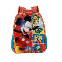 Mochila Escolar Mickey Mouse Infantil Masculina Resistente