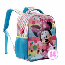 Mochila Escolar Minnie Mouse Disney Pequena Creche