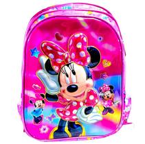 Mochila Escolar Minnie Mouse Infantil para Meninas - Acolchoada e Resistente Mochila Escolar Minnie Mouse Infantil para Meninas - Acolchoada e Resistente