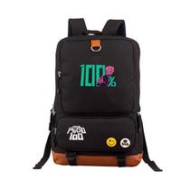 Mochila escolar Mobs Psychos 100 Anime para adolescentes