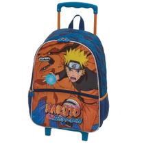 Mochila Escolar Naruto Karuma Tam G Rodinha Infantil Pacific