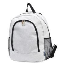 Mochila Escolar NGIL Canvas Glitter Prata - Infantil (3 a 10 anos) Mochila Escolar NGIL Canvas Glitter Prata - Infantil (3 a 10 anos)