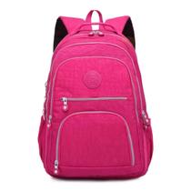 Mochila Escolar Notebook Nylon Reforçada Trabalho Estilosa Forte Grande Resistente Masculino Feminino Mochila Escolar Notebook Nylon Reforçada Trabalho Estilosa Forte Grande Resistente Masculino Feminino