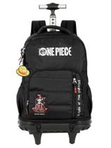 Mochila Escolar ONE PIECE Costas e Rodas Luxo Original