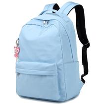 Mochila escolar para meninas adolescentes, serve para laptop