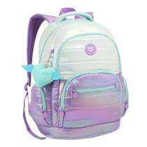 Mochila Escolar Para Notebook Metalizado