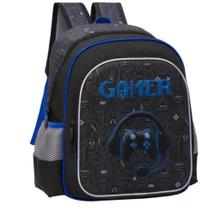 Mochila escolar, passeio gamer menino