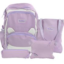 Mochila Escolar Passeio Infantil Gatinho Bolsa Gatinha