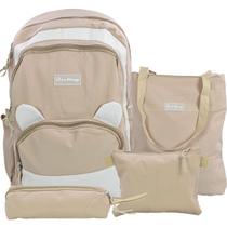 Mochila Escolar Passeio Infantil Gatinho Bolsa Gatinha