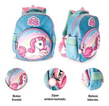 Mochila Escolar Passeio Unicórnio