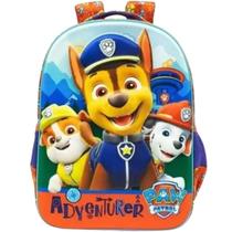 Mochila escolar patrulha canina 14'' alto relevo ref.:10813 Mochila escolar patrulha canina 14'' alto relevo ref.:10813
