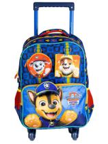 Mochila Escolar Patrulha Canina Luxo 4 Rodas e Costas 15338