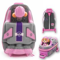 Mochila Escolar Patrulha Canina Skye Nave Rodinhas Escolar Mochila Escolar Patrulha Canina Skye Nave Rodinhas Escolar