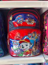 Mochila escolar patrulha canina