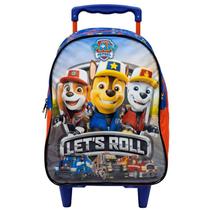 Mochila Escolar Paw Patrol Patrulha Canina Rodinhas Tam M Infantil