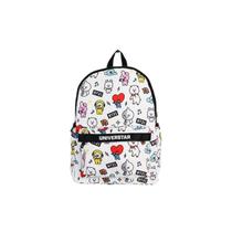 Mochila Escolar Personagens BT21 BTS k-pop Original Miniso