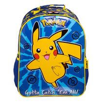 Mochila Escolar Pokemón Pikachu