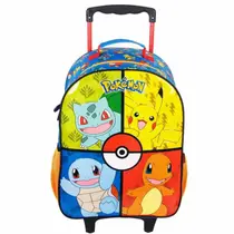 Mochila Escolar Pokemon Rodinha Tam Grande Infantil Xeryus Mochila Escolar Pokemon Rodinha Tam Grande Infantil Xeryus