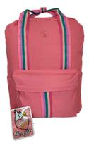 Mochila Escolar Quadrada Clio Style Notebook Juvenil Estudo