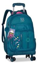 Mochila Escolar Rebecca Bonbon Rodas 360 C Alças Clio Style Mochila Escolar Rebecca Bonbon Rodas 360 C Alças Clio Style
