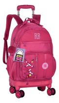 Mochila Escolar Rebecca Bonbon Rodas 360 C Alças Clio Style