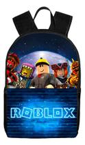 Mochila Escolar Reforcada Infantil Roblox Confortável Mochila Escolar Reforcada Infantil Roblox Confortável