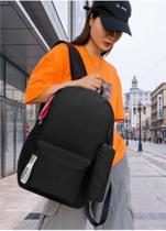 Mochila Escolar Reforçada Unissex com estojo Ideal para Volta às Aulas