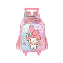 Mochila Escolar Rodas My Melody Hello Kitty Infantil Meninas