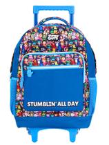 Mochila Escolar Rodas Stumble Guys College 15640 Original