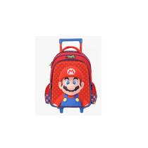 Mochila Escolar Rodinha Super Mário Luxcel 020342