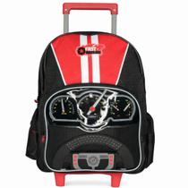 Mochila Escolar Rodinhas Fast Machine Meninos Clio Style Mochila Escolar Rodinhas Fast Machine Meninos Clio Style