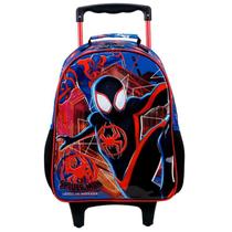 Mochila Escolar Rodinhas Homem Aranha Xeryus