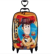 Mochila Escolar Rodinhas Toy Story Woody Disney 3D Maxtoy - DIPLOMATA