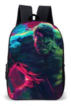 Mochila Escolar Simples Avulsa Filme Heroi Verde Huck Forte Mochila Escolar Simples Avulsa Filme Heroi Verde Huck Forte
