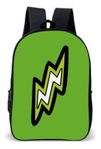 Mochila Escolar Simples Youtuberd Verde Void Rosas Raio Mochila Escolar Simples Youtuberd Verde Void Rosas Raio