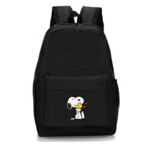 Mochila Escolar Snoopy Corações Bolsa Infantil E Unissex