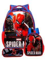 Mochila Escolar Spider Man Homem Aranha Disney 40x29x13cm