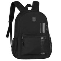 Mochila Escolar Sport Preta Clio Style MF24052